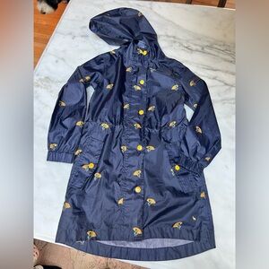 Joules Raincoat in Navy with Yellow Ducks
